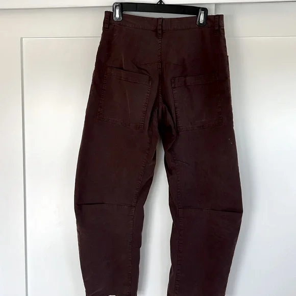 Nili Lotan Shon Pant  size 0 Oxblood - Picture 5 of 7